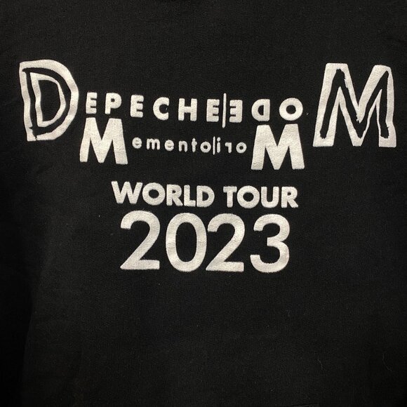 Depeche World Tour 2023 Hoodie size Large - Picture 3 of 4